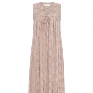 NWT Daughters of India Ishya Dress in Mushroom